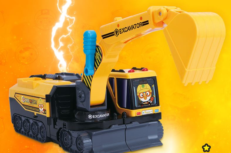 뽀로로 변신굴착기