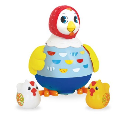 아기와 놀아주는 꼬꼬맘