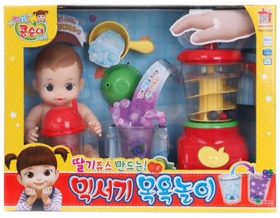 콩순이믹서기목욕