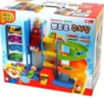 엘리베이터가 움직이는 뽀로로 주차장